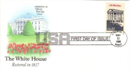 US Presidents  -   The White House  -  1er Jour  -  FDC - George Washington