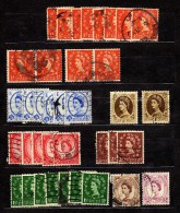 Lot 37 Stamps Used UK - Mezclas (max 999 Sellos)