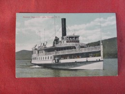 New York> Lake George  Steamer Sagmore  Ref 1467 - Lake George