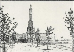 NL.- Zeewolde. Open Haven. Kerk Tekenaar Erik Wallenburg. 2 Scans - Andere & Zonder Classificatie