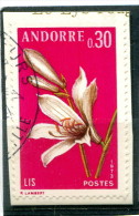 Andorre 1973 - YT 229 (o) Sur Fragment - Usados