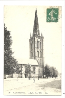 Cp, 59, Hazebrouck, L'Eglise Saint-Eloi, Voyagée - Hazebrouck