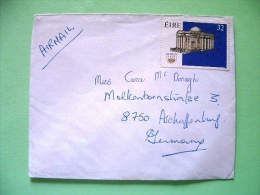 Ireland 1991 Cover To Germany - Dublin European City Of Culture (Scott 829 = 1.10 $) - Lettres & Documents