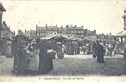 NORD PAS DE CALAIS - 62 - PAS DE CALAIS-SAINT OMER - Un Coin Du Marché - Top Animation - Saint Omer