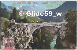 Pont Sur La Viège à Stalden (Valais) - N° 8074 - Stalden