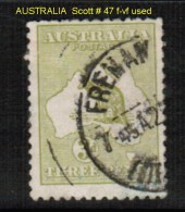 AUSTRALIA    Scott  # 47 F-VF USED - Used Stamps