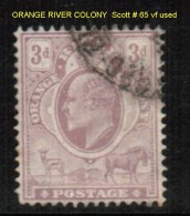 ORANGE RIVER COLONY    Scott  # 65 VF USED - Stato Libero Dell'Orange (1868-1909)