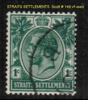 STRAITS SETTLEMENTS    Scott  # 149 VF USED - Straits Settlements