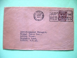 Ireland 1951 Cover To England - Arms - Red Cross Slogan - Lettres & Documents