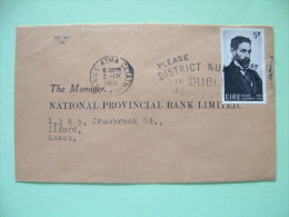 Ireland 1966 Cover To England - Roger Casement - Zip Code Slogan - Covers & Documents