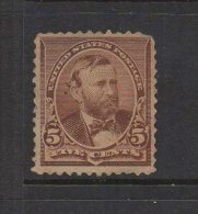 N582.-. USA / ESTADOS UNIDOS.-.1890-93. -. SC# : 223. MNG .-. GRANT   .-. CAT VAL US$ 80.00 - Ungebraucht