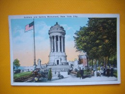 Cpa NEW YORK CITY - Soldiers And Sailors Monument - états Unis - USA - Otros Monumentos Y Edificios