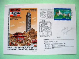 United Nations Vienna 1979 Special Cancel Postcard To Holland - UN Office - Najubria WIPA - Briefe U. Dokumente