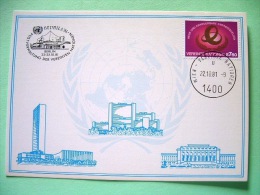 United Nations Vienna 1981 Special Cancel BEPHILA Berlin On Postcard - Energy - Cartas & Documentos