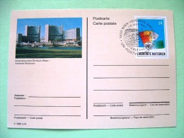 United Nations Vienna 1985 FDC Pre Paid Postcard - Letters - UN Office - Storia Postale