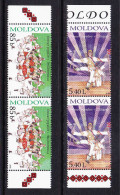 MDA-	38	MOLDOVA-2010 FOLKLORE. STARTING PRICE FOR THE ONE SET - Danza