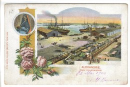 CPA PIONNIERE ALEXANDRIE (Egypte) - Quai D'Alexandrie - Alexandrië