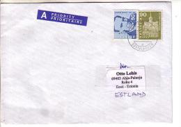 GOOD SWITZERLAND Postal Cover To ESTONIA  2013 - Good Stamped: Schoeck ; Palace - Briefe U. Dokumente