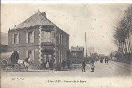 PICARDIE - 80 - SOMME - SELECTION -CHAULNES - Avenue De La Gare - Animation - Chaulnes