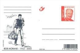 BE BK/CA " Bob MORANE  - 1953-2003"   **  (MNH)    2003 (3a) - Illustrierte Karten