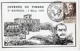 TB 175 - CP - Carte - Journée Du Timbre De SAINT - RAPHAEL - Etienne ARAGO - 1940-1949