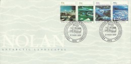 Australian Antarctic Territory 1980 Landscapes Davis Base Cancellation FDC - FDC