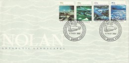 Australian Antarctic Territory 1980 Landscapes Mawson Base Cancellation FDC - FDC