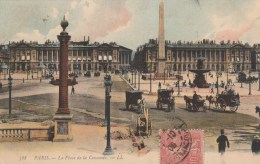 PARIS (8ème Arrondissement) - Place De La Concorde - Très Animée - Markten, Pleinen