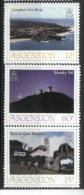 1983 Ascension Island - Island Views 3v., Landscapes, Tourism, Geology Michel 337/39 MNH - Ascension