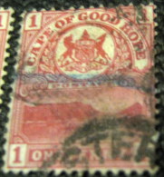 Cape Of Good Hope 1900 Coat Of Arms - Table Mountain And Bay 1p - Used - Cape Of Good Hope (1853-1904)