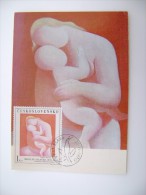 La Mère De Mikulås GALANDA   Bratislava 27.11.1970 CECOSLOVACCHIA  CESKOSLOVENSKO  MAXIMUN - Covers & Documents