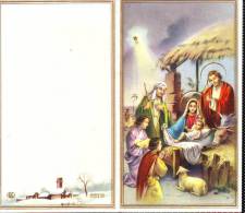 Calendario Anno 1964, Pieghevole Soggetto Religioso - Petit Format : 1961-70