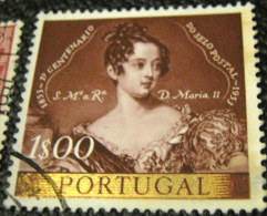 Portugal 1953 The 100th Anniversary Of Portuguese Stamps Maria II 1e - Used - Gebraucht