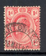 TRANSVAAL, Postmark ´CANTONMENT´ On Edward VII Stamp - Transvaal (1870-1909)