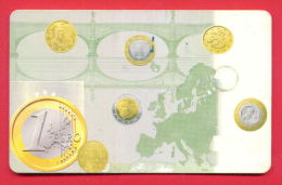 H375 / BulFon - COINS MONEY 1 EURO  - Phonecards Télécartes Telefonkarten , Bulgaria Bulgarie Bulgarien Bulgarije - Bulgarien