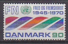 L4855 - DANEMARK DENMARK Yv N°512 ** ONU UNO - Ungebraucht