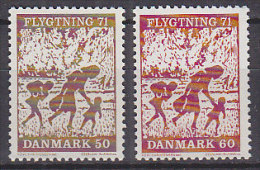L4862 - DANEMARK DENMARK Yv N°515/16 ** REFUGIES - Unused Stamps
