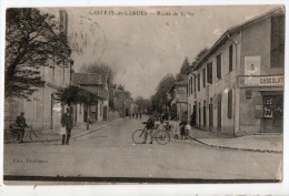 40 - CASTETS-DES-LANDES . ROUTE DE TALLER - Ref. N°6935 - - Castets