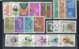 TURCHIA  LOTTO 5 SERIE    MNH - Lots & Serien