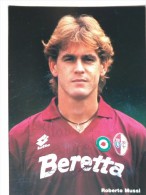 Foto Autografa Con Dedica Di Roberto Mussi  Torino. - Autographes