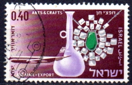 ISRAEL 1968 Air. Israeli Exports - 40a Jar & Necklace (Arts & Crafts)  FU - Luftpost