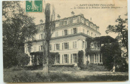 DEP 95 SAINT GRATIEN LE CHATEAU DE LA PRINCESSE MATHILDE BONAPARTE - Saint Gratien