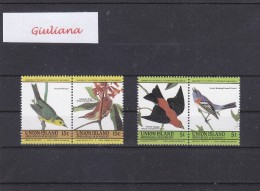 Union Island Grenadines Of St. Vincent  - Francobolli Coppia**  Uccelli  (Emissione Non Ufficiale) - Hummingbirds