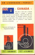 CP Canada Handel - Verbruik Energie 1917 - 1937 - - Autres & Non Classés