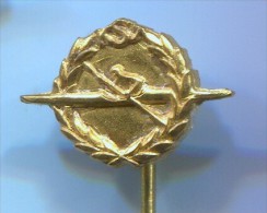 Rowing, Kayak, Canoe - KSJ Yugoslavia, Vintage Pin, Badge, Bertoni Milano - Rudersport