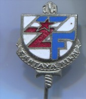 FILM - ZASTAVA FILM, Yugoslavia, Communism, JNA, Vintage Pin, Badge, Enamel - Filmmanie