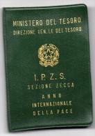 1986 ITALIA ANNO INTERNAZIONALE DELLA PACE  L. 500 ARG. - Gedenkmünzen