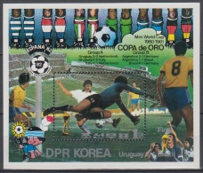 Sheet II, N. Korea Sc2065 Copa De Oro Mini-World Cup, Soccer - Copa America