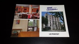 C-12442 CARTOLINA LE PONTET - HOTEL CHRISTINA - VARIE VEDUTE - CAMERE SALA DA PRANZO - Le Pontet