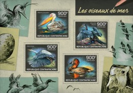 Central African Republic. 2014 Seabirds. (224a) - Cigognes & échassiers